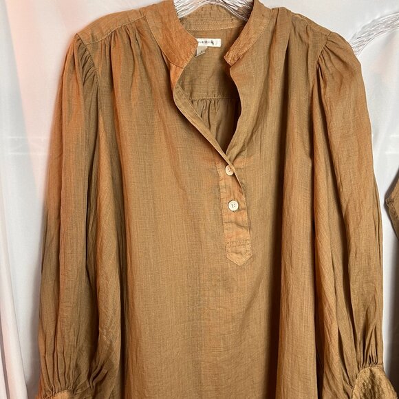 Women's Tan Banana Republic 2 pc Dress Size S - Picture 2 of 10